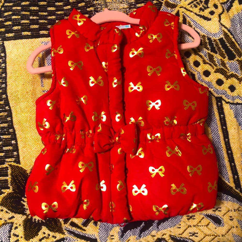 Heathtex Baby Vest 12M with Ribbon Detail 🎀